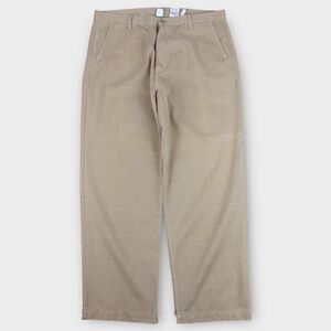 Lucky‎ Brand Dungarees Khaki Pants Men’s 38x32 Distressed Hem Vintage